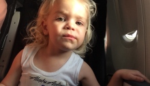 Flying with a toddler Alaska Air